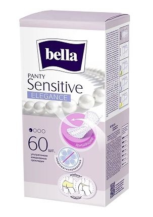 Bella (Белла) прокладки Panty Sensitive Elegance 50+10 шт