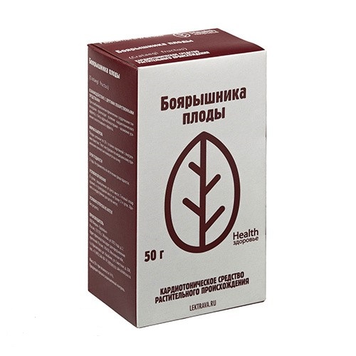 Боярышника плоды, пачка 50г