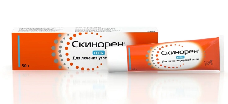 Скинорен, гель для наружного применения 15%, 50г