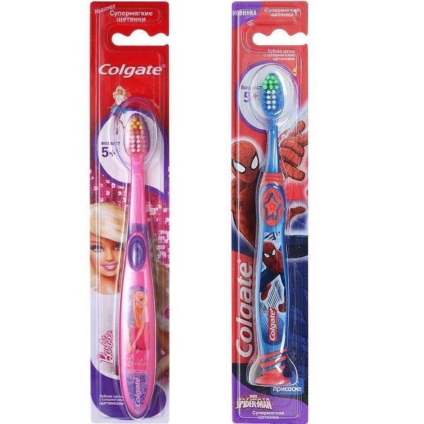 Колгейт (Colgate) Зубная щетка Smiles детская от 5 лет, 1 шт
