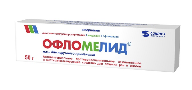 Офломелид, мазь для наружного применения, 50г