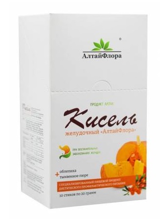 Алтайфлора кисель желудочный пакет 20г, 10 шт
