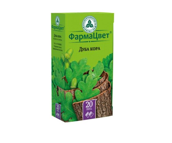 Дуба кора, фильтр-пакеты 1,5г, 20 шт