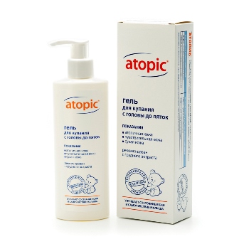 Атопик, гель для купания с головы до пяток, 200мл
