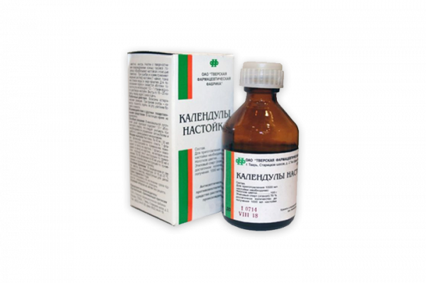 Календула настойка, флакон 25мл