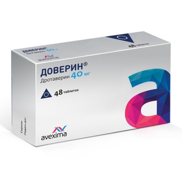 Доверин, таблетки 40мг, 48 шт