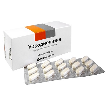 Урсодиолизин, капсулы 250мг, 90 шт
