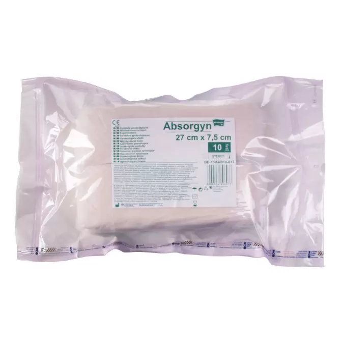 Matopat Absorgyn (Матопат) прокладки послеродовые, 27 х 7,5см 10 шт стерильный пакет