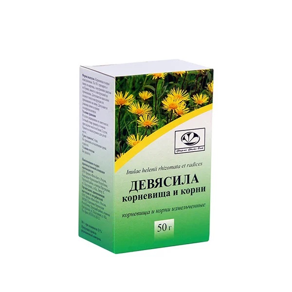 Девясила корневища и корни, пачка 50г
