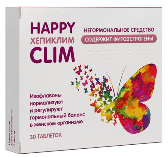 Хепиклим, таблетки 450мг, 30 шт БАД