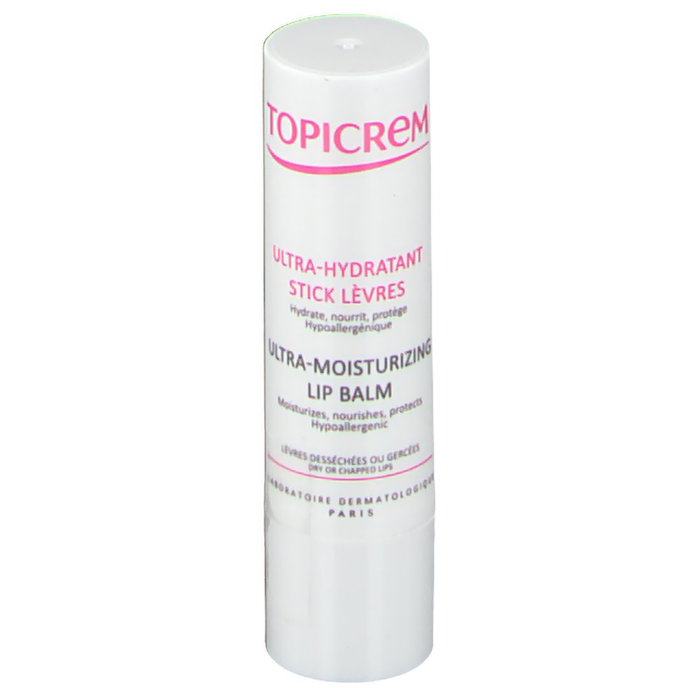 Topicrem (Топикрем) бальзам для губ ультра-увлажняющий стик 4г