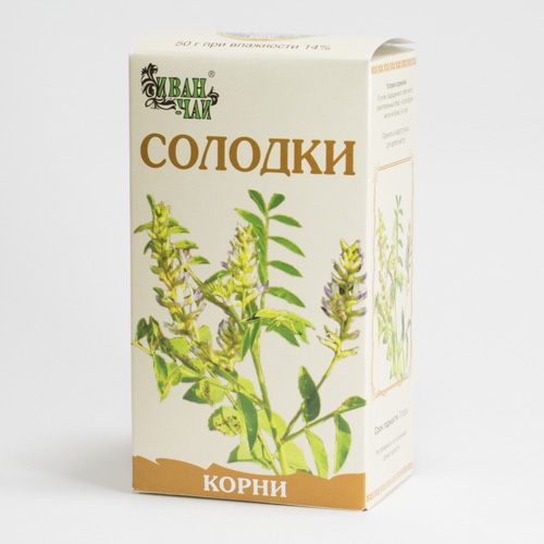Солодки корни, пачка 50г
