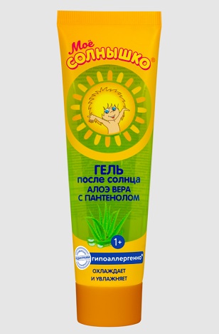 Мое Солнышко гель детский после солнца, 100мл