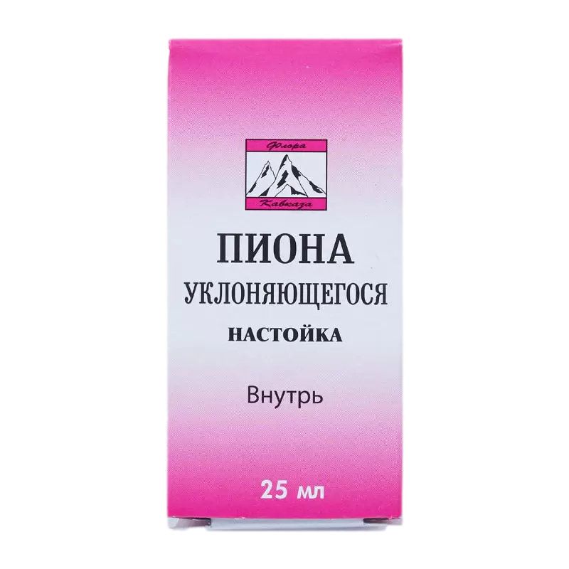 Пиона настойка, флакон 25мл