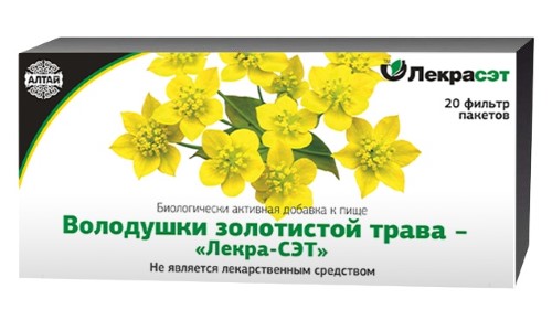 Володушки золотистой трава Лекра-СЭТ, 1,5г, 20 шт БАД