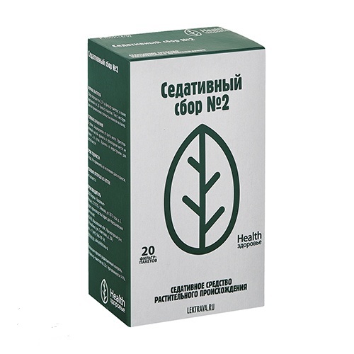 Сбор Седативный №2, фильтр-пакеты 2г, 20 шт