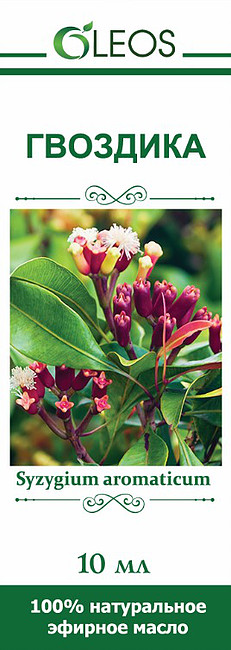 Oleos (Олеос) масло эфирное Гвоздика 10мл