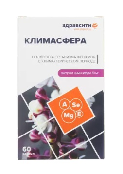 Климасфера Здравсити, капсулы 500мг, 60 БАД