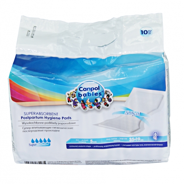 Canpol (Канпол) прокладки послеродовые супервпитывающие 10 шт
