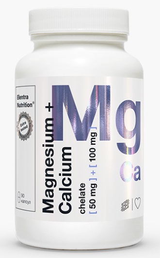 Elentra Nutrition (Элентра Нутришн) Магний+Кальций Хелат, капсулы, 90 шт БАД