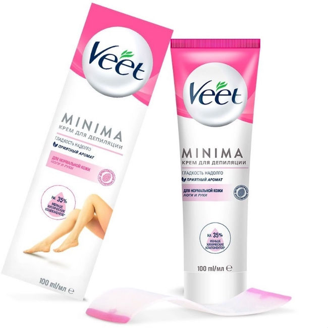 Veet Minima (Вит) крем для депиляции для нормальной кожи, 100мл