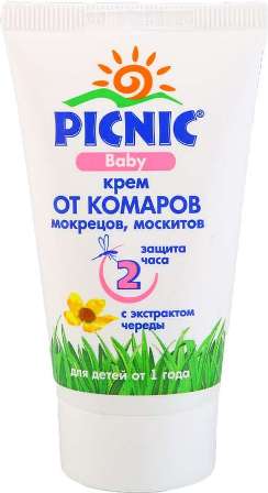 Пикник (Picnic) Baby крем от комаров, 40мл