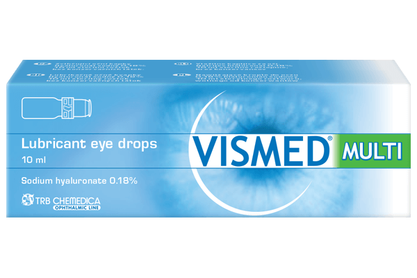 Визмед Мульти, гидрогель офтальмологический 0,18% многодозовый, флакон-капельница 10мл