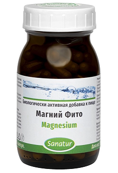 Sanatur (Санатур) Магний Фито, капсулы 100шт БАД