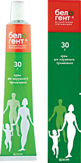 Белогент, крем для наружного применения, 30г