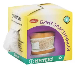 Бинт эластичный трубчатый Интекс 3м, размер 6