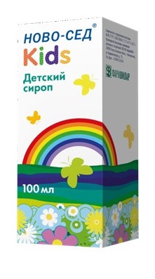 Ново-Сед Кидс, сироп детский, флакон 100мл БАД
