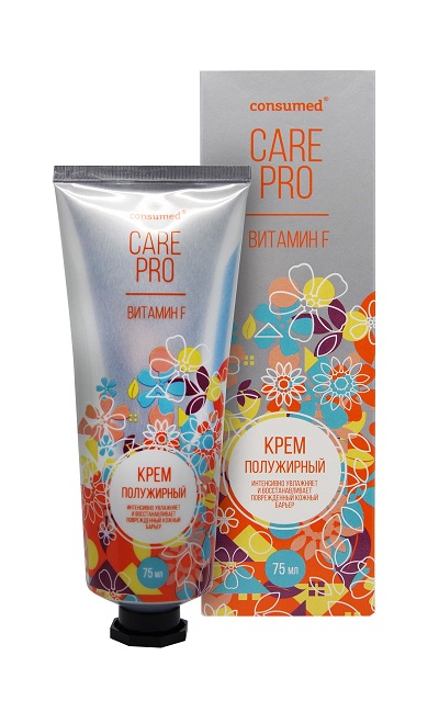 КеаПРО крем полужирный витамином F Консумед (Consumed), туба 75мл