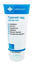 Вилентум (Valentum) гель для тела Горячий лед, 200мл