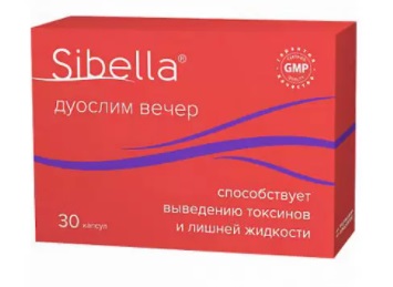 Sibella (Сибелла) Дуослим Вечер, капсулы 300мг, 30 шт БАД