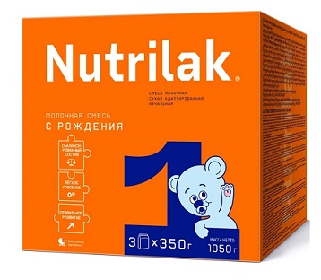 Nutrilak (Нутрилак) 1 молочная смесь с 0 до 6 месяцев, 1050г