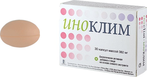 Иноклим, капсулы 382мг, 30 шт БАД