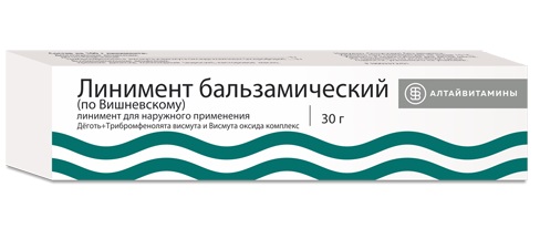 Линимент бальзамический (по Вишневскому), 30г