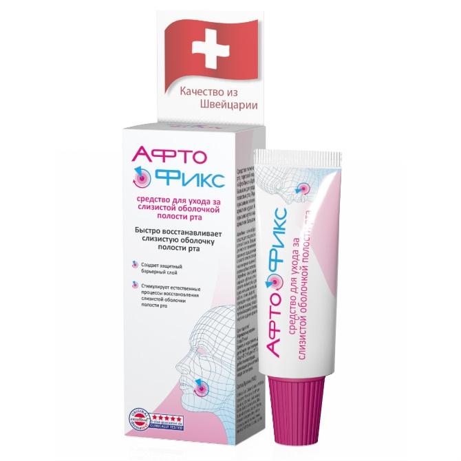 Афтофикс, средство гигиеническое для полости рта, 10г