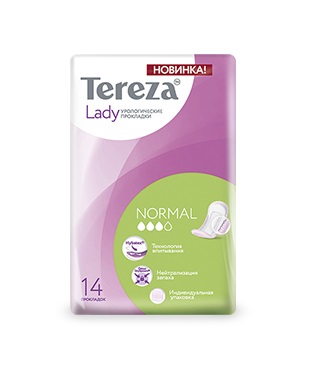 Tereza Lady (Тереза Леди) прокладки урологические, Нормал, 14 шт