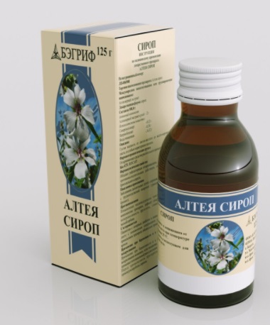 Алтея сироп, флакон 125г