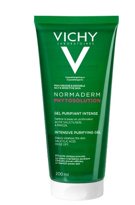 Vichy Normaderm (Виши) Фитосолюшн гель для умывания очищающий 200мл