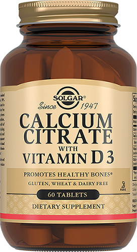 Solgar (Солгар) Цитрат Кальция с витамином Д3, таблетки 60 шт БАД