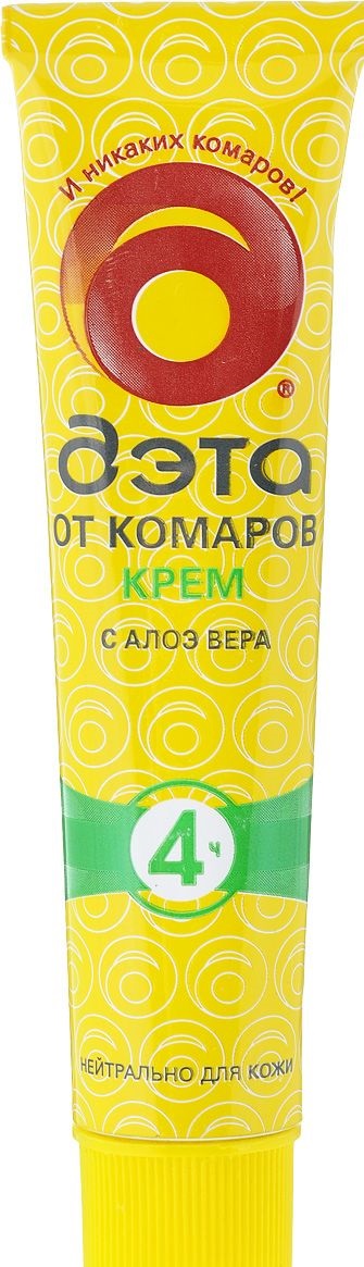 Дэта крем от комаров с алоэ, 45мл
