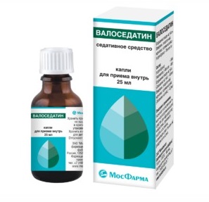 Валоседатин, капли для приема внутрь, флакон-капельница 25мл