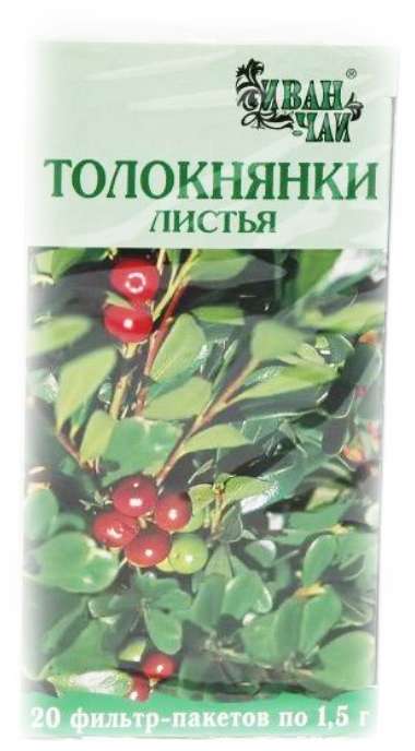 Толокнянки листья, фильтр-пакеты 1,5г, 20 шт