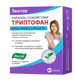 Формула спокойствия Триптофан, капсулы 60шт БАД