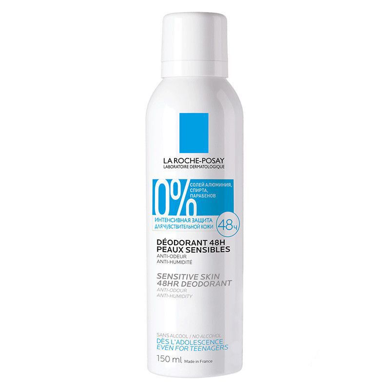 La Roche-Posay (Ля Рош Позе) дезодорант-спрей 48 часов для чувствительной кожи 150мл