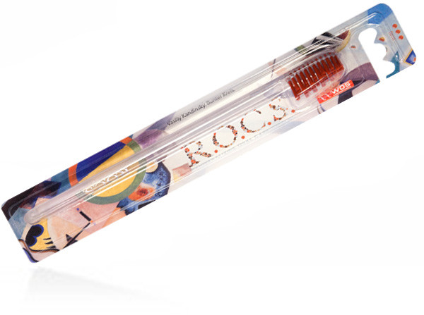 Рокс (R.O.C.S.) Зубная щетка Классическая жесткая, 1 шт