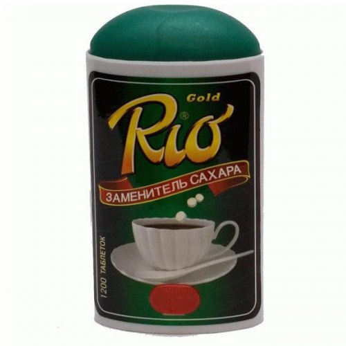 Рио голд (Rio Gold) заменитель сахара, таблетки, 1200 шт