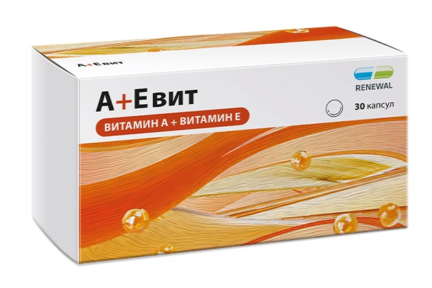 А+Е Вит-Реневал, капсулы 30 шт БАД